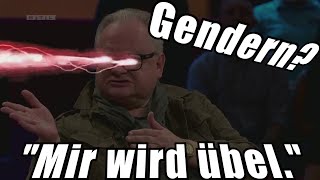 Heinz Rudolf Kunze dominiert Gender-Diskussion