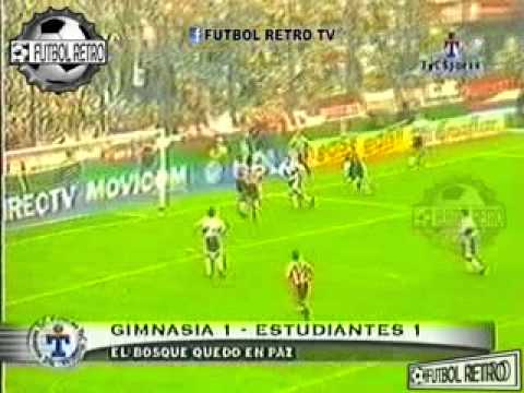 Gimnasia LP 1 vs Estudiantes LP 1 Apertura 2001 Sava, Enria, Pompei FUTBOL RETRO TV