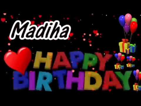 Madiha Happy Birthday Song With Name | Madiha Happy Birthday Song | Happy Birthday Song