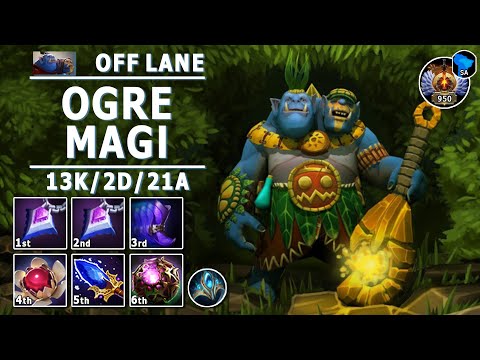 Ogre Magi Off Lane | 7.31b | Pos 3 Ogre Play | Dota 2 Immortal Gameplay