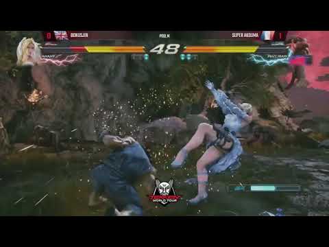Tekken World Tour SuperAkouma must be pretty happy with that win against BonusJin