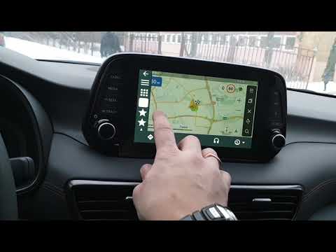 Hyundai tucson 2018 запуск на штатном ГУ yandex навигатор, youtube и т.д.