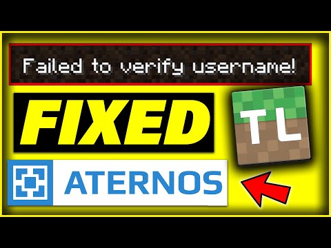 failed to verify username minecraft t launcher