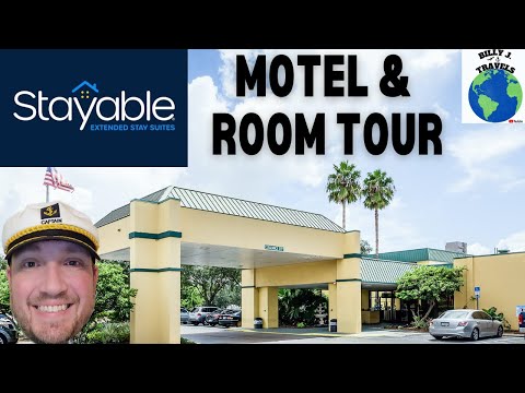 Stayable Extended Stay Suites Motel & Room Tour Plus Review - Jacksonville, Florida - April 2022
