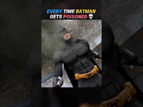 Every Time Batman Gets Poisoned in Batman Games