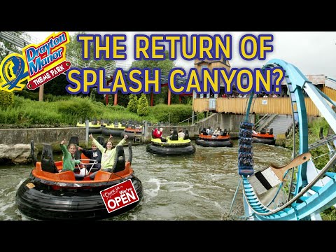 COULD THIS BE THE RETURN OF SPLASH CANYON? | DRAYTON MANOR 2021