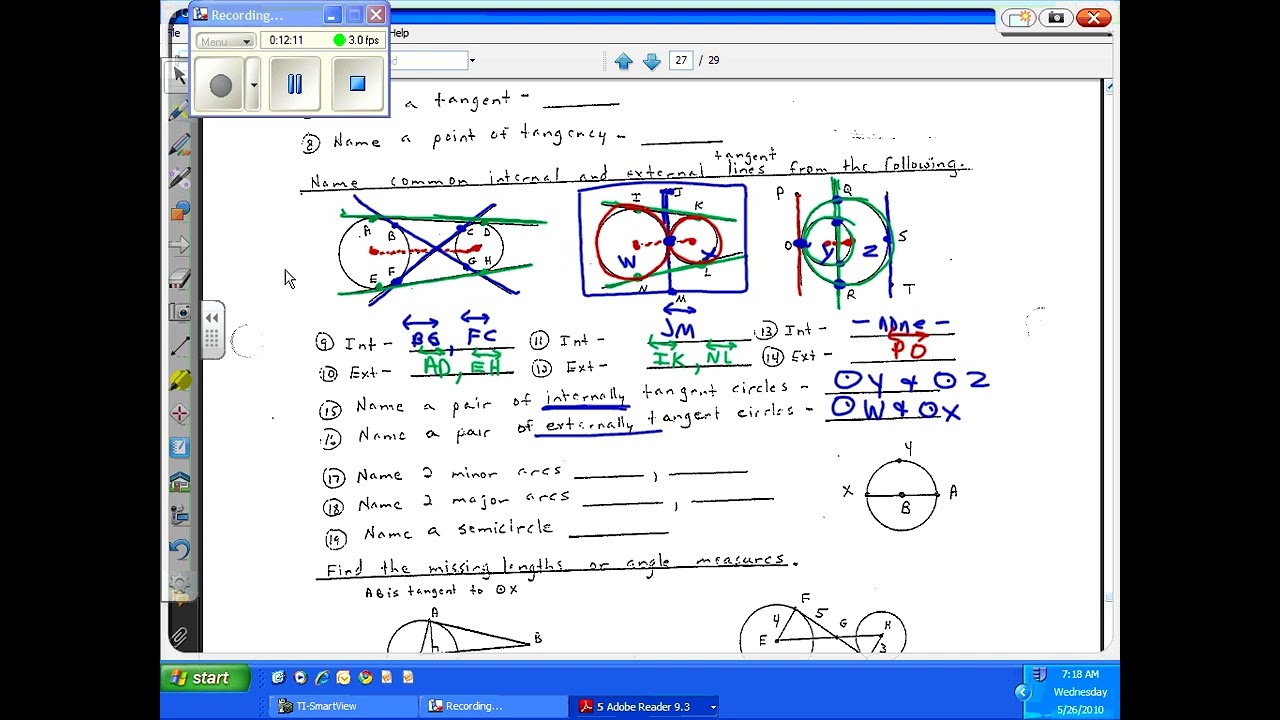 Geometry Study Guide Chapter 9 Part 1