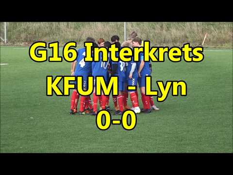 G16 Interkrets: KFUM - Lyn 0-0 SAMMENDRAG