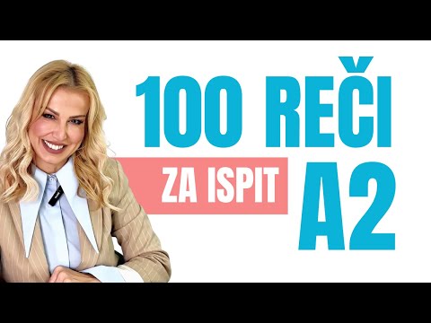 Nemački A2: TOP 100 Reči koje moraš da znaš (Goethe/ÖSD)