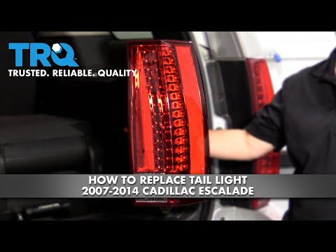 How To Replace Tail Light 2007-2014 Cadillac Escalade