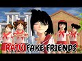 RATU SI FAKE FRIENDS ️ DRAMA SAKURA SCHOOL SIMULATOR