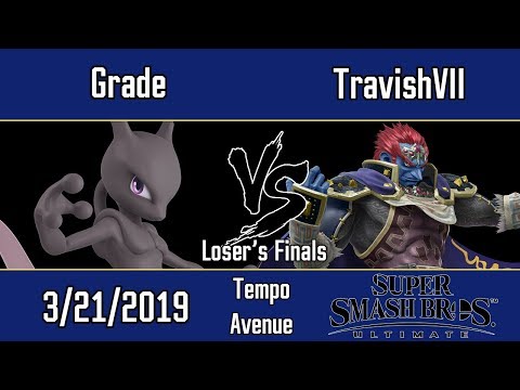 Tempo Avenue 12 - Grade (Mewtwo) vs TravishVII (Ganon) - Loser's Finals