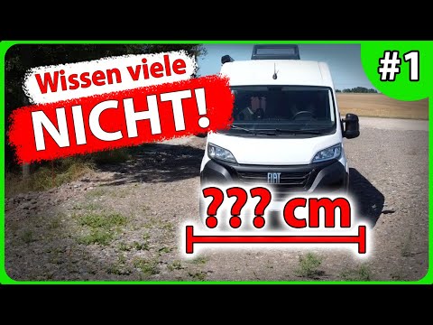 So geht Wohnmobil #1: Maße und Zuladung 🚐 Tipps & Tricks für Anfänger und Fortgeschrittene
