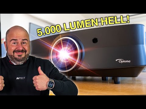 Optoma UHZ5000 - Der beste Laser Beamer für das helle Wohnzimmer?