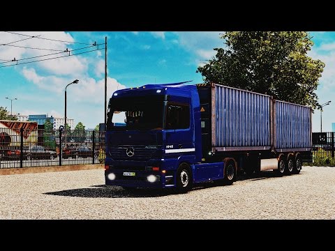 [Запись стрима] Обкатываем Mercedes-Benz Actros MP1 в России