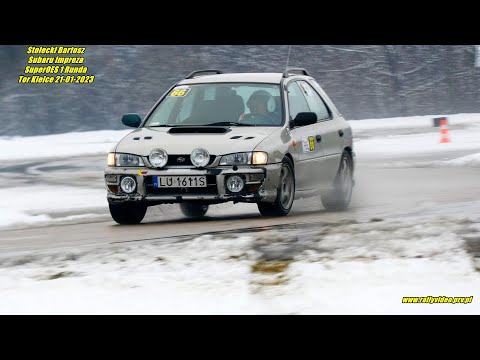 Stołecki Bartosz - Subaru Impreza GT - SuperOES 1 Runda Tor Kielce 21-01-2023