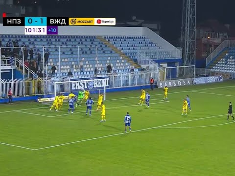 FK Novi Pazar 0-1 FK Vozdovac Belgrad-Zeleznik