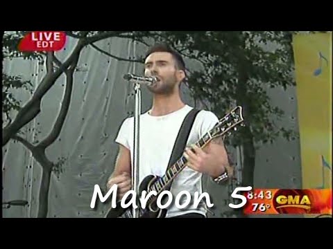 Thumbnail for Maroon 5 6-27-08 GMA Concert Series by Concert, Maroon 5