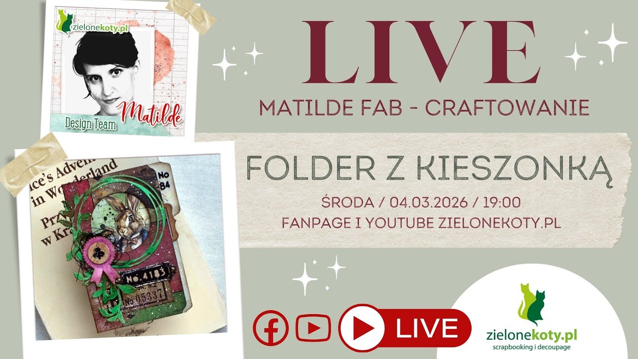 Folder z kieszonką z transmisji LIVE | Matilde