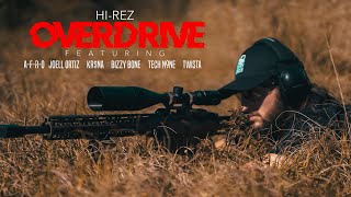 Hi Rez Overdrive  lyrics Tech N9ne, KR$NA, Joell Ortiz, Twista, Bizzy Bone, A-F-R-O