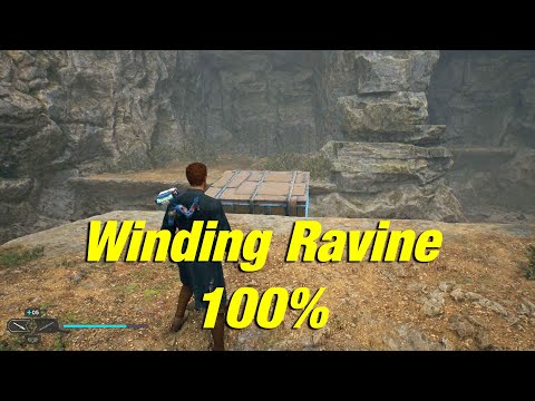 Star Wars Jedi Survivor Find The Gorge's Secret Winding Revine 100% Collectibles