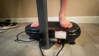 MERACH Vibration Plate Exercise Machine, Vibration Plate for Lymphatic Drainage Weight Loss