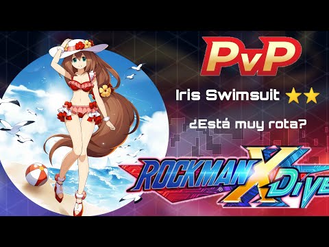 Character Showcase Iris Swimsuit Megaman X Dive -  ¿Esta muy op?