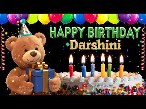Darshini Happy birthday To You - Happy Birthday song name Darshini 🎁 🎂