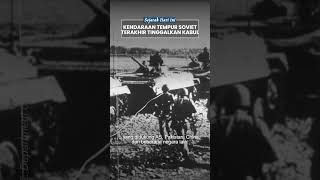 Perang Soviet-Afganistan: Kendaraan Tempur Lapis Baja Terakhir Tinggalkan Kabul 2 Februari 1989