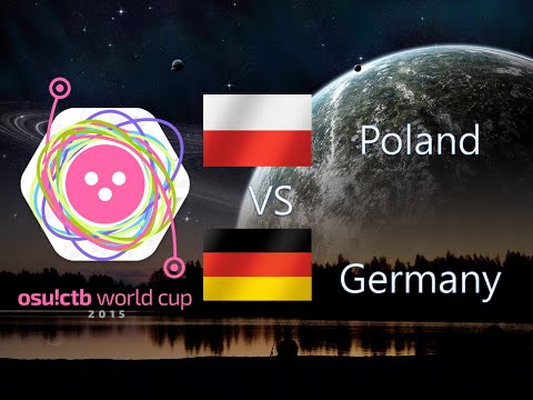 osu! Catch the Beat World Cup 2015 Finals - Loser Bracket - Match AC - Poland vs Germany