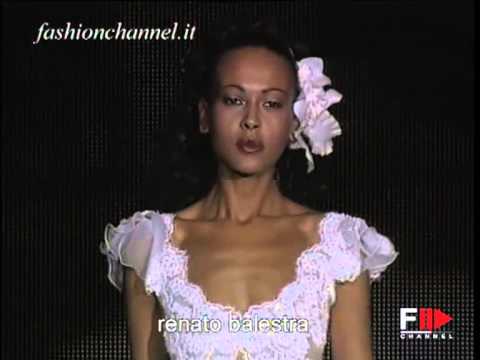 "Renato Balestra" Autumn Winter 2003 2004 Bridalwear Paris & Rome by FashionChannel