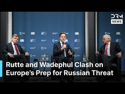 PANEL DISCUSSION: NATO's Rutte, German FM Clash on Ukraine Europe’s Prep for Russian Threat | AC1G
