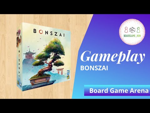 Bonszai gameplay és szabályok - boardgame_hun
