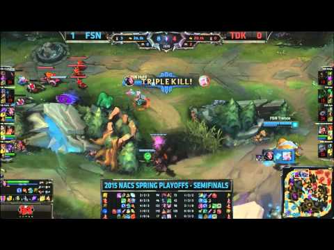 TDK vs FSN - Game 2 NACS Semi-Final - Team Dragon Knight vs Team Fusion