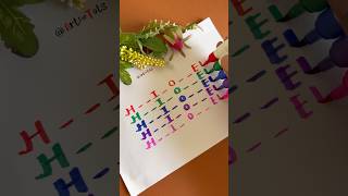 What the word⁉️ #writing #guess #fun #shortsfeed #shorts #satisfying #trending #viral