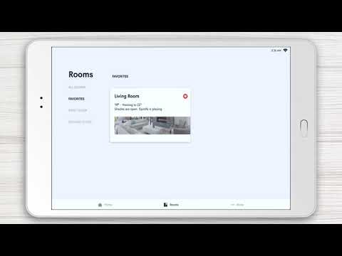 How to Select Rooms using your Crestron Home App