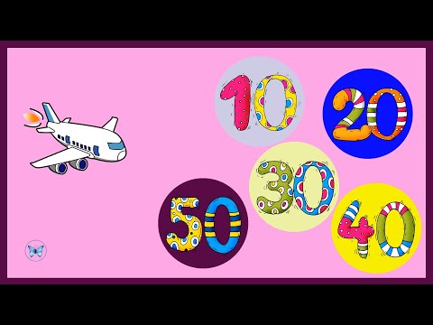 Numerele de la 1 la 50 - Învățăm să numărăm