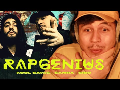 GEISTESKRANKE KOMBI🤯!!!...Reaktion : Kool Savas - Rap Genius (feat. Sido & Samra) (Official Video)