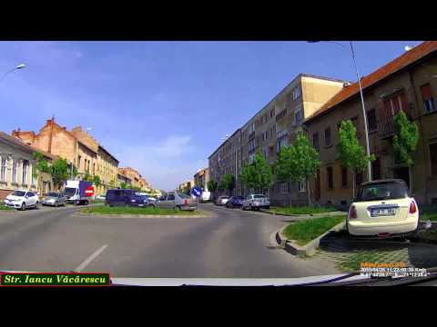 Driving in Timişoara: Piaţa Reşiţa - Str. Iancu Văcărescu.