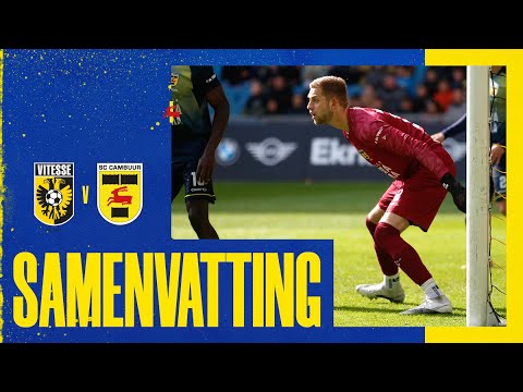 Samenvatting Vitesse - SC Cambuur (1-0)