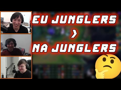 Doublelift and CoreJJ's thoughts on LEC junglers