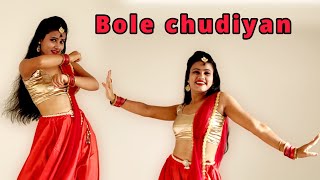 BOLE CHUDIYAN//EASY DANCE STEPS//SANGEET CHOREOGRA