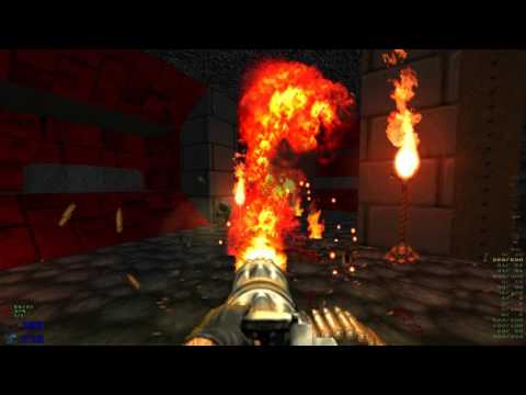Brutal Doom v20b - Hell on Earth Starter Pack - Map26: Necropolis