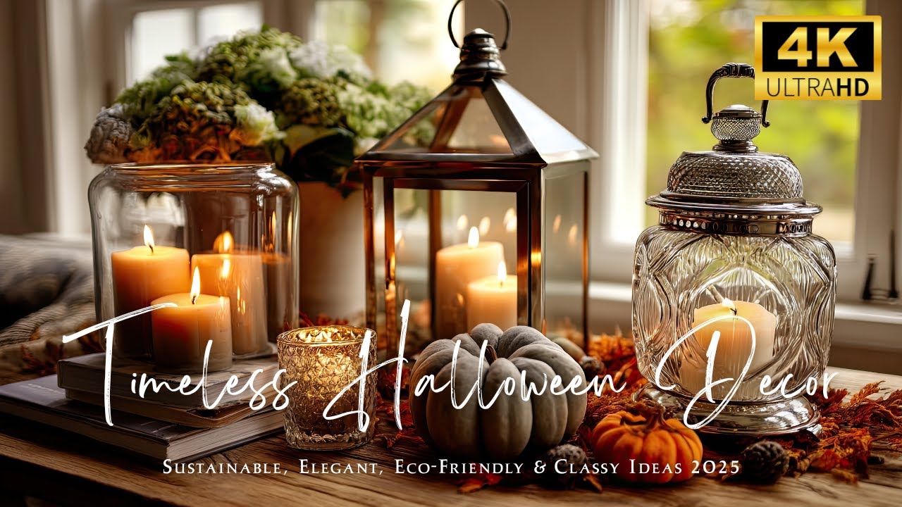 萬聖節裝飾新趨勢：復古魅力與現代極簡主義的融合