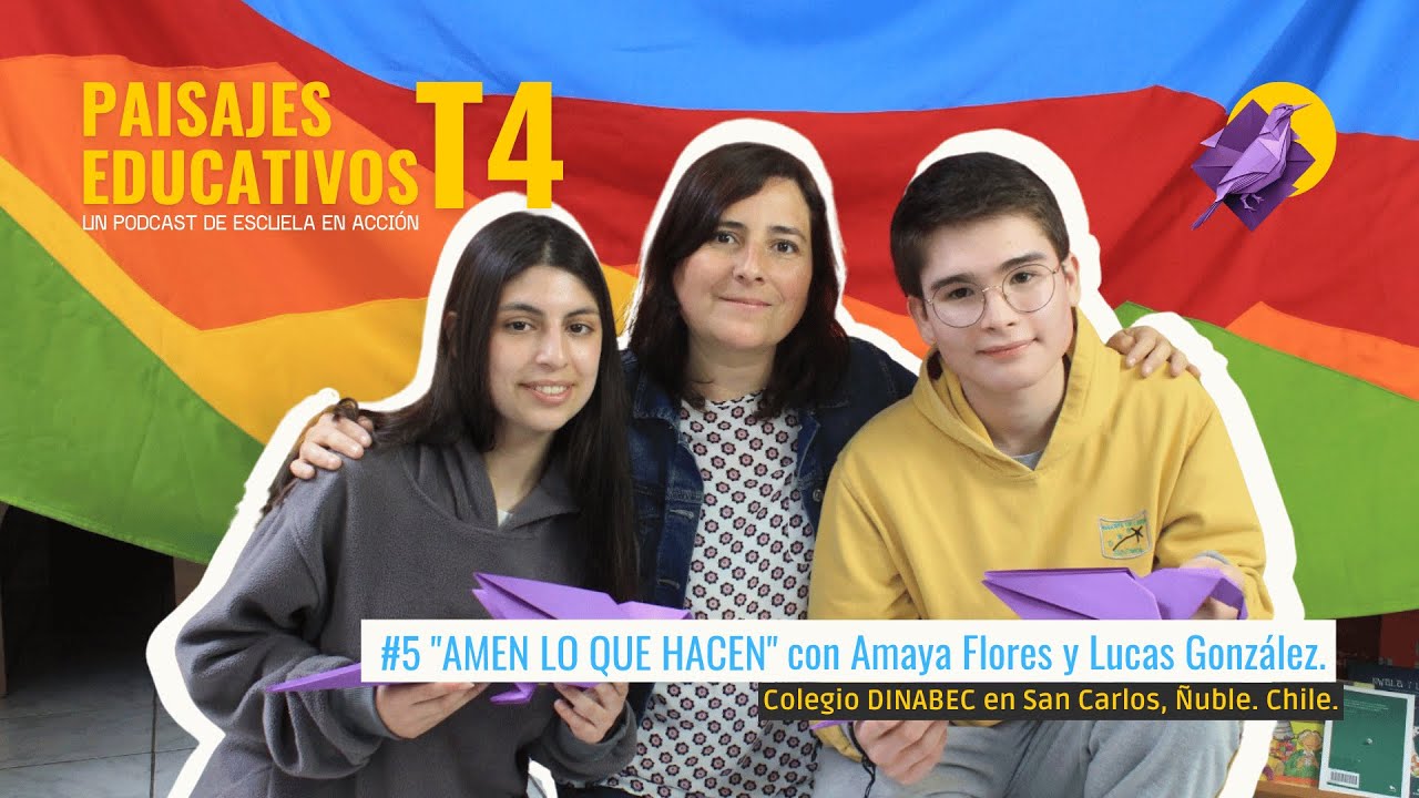 "Amen lo que hacen" con Amaya Flores y Lucas González.