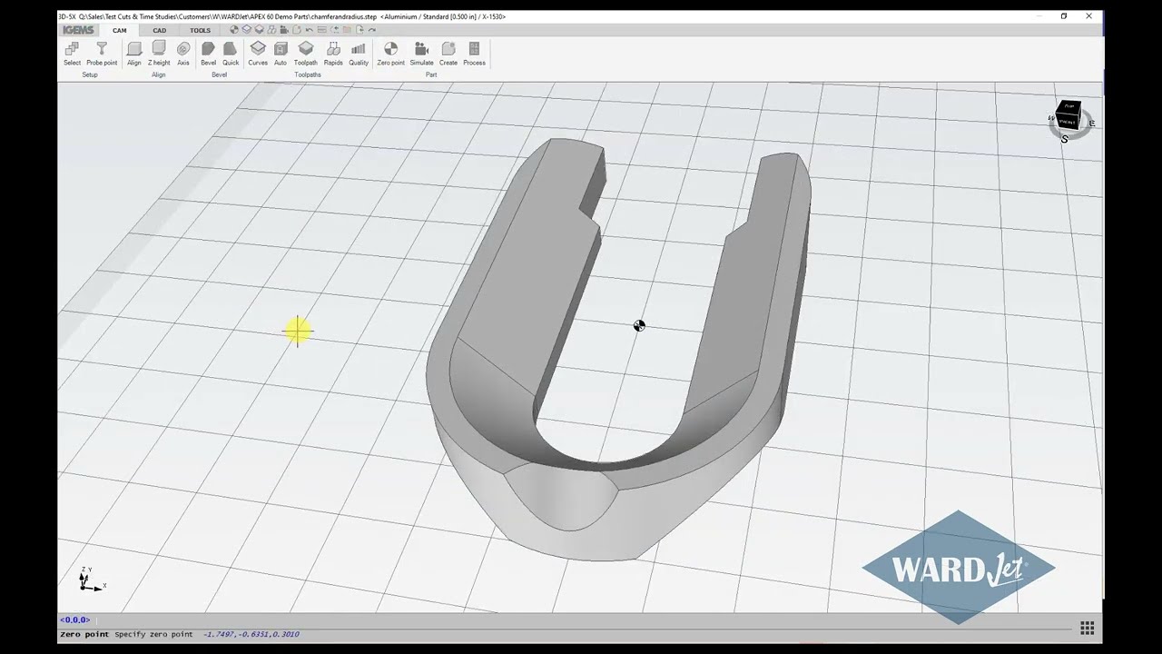 Using IGEMS CAD Commands to Create Edges