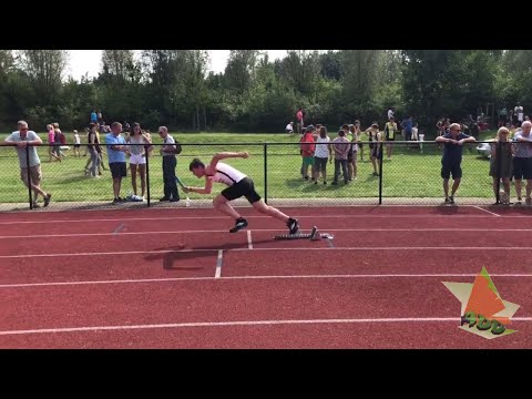 PK Estafetten Diepenbeek - 4x100 - Stijn Knapen