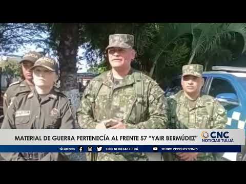 ⚔️ Ejercito Nacional golpea al frente 57 en Florida, Valle del cauca.