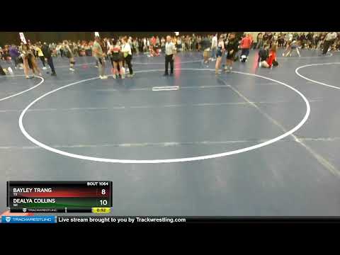 127 Lbs Champ. Round 2 - Bayley Trang, TX Vs Dealya Collins, WI 24ff