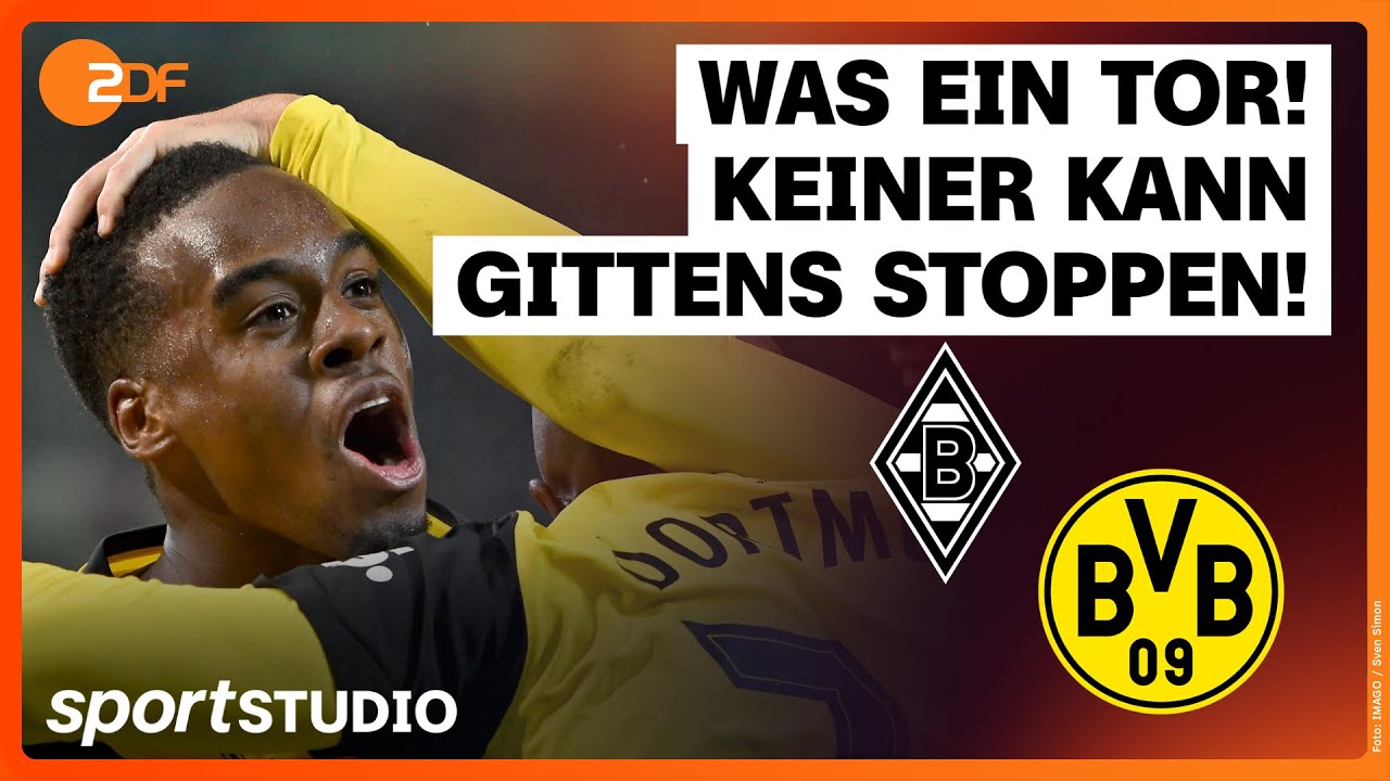 Borussia Mönchengladbach – Borussia Dortmund | Bundesliga, 13. Spieltag Saison 2024/25 | sportstudio